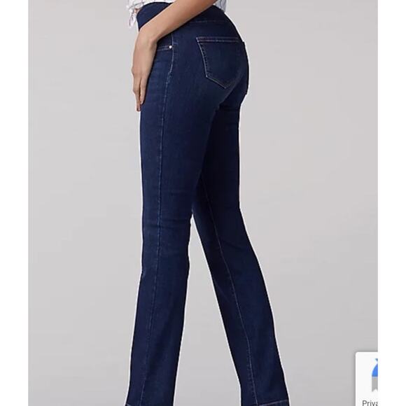 Lee Womens Blue Jeans Slim Fit Slim Leg Mid Rise Sculpting 12M - Picture 3 of 3